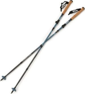 Silva Trekking Poles Carbon Z Adjustable Blue