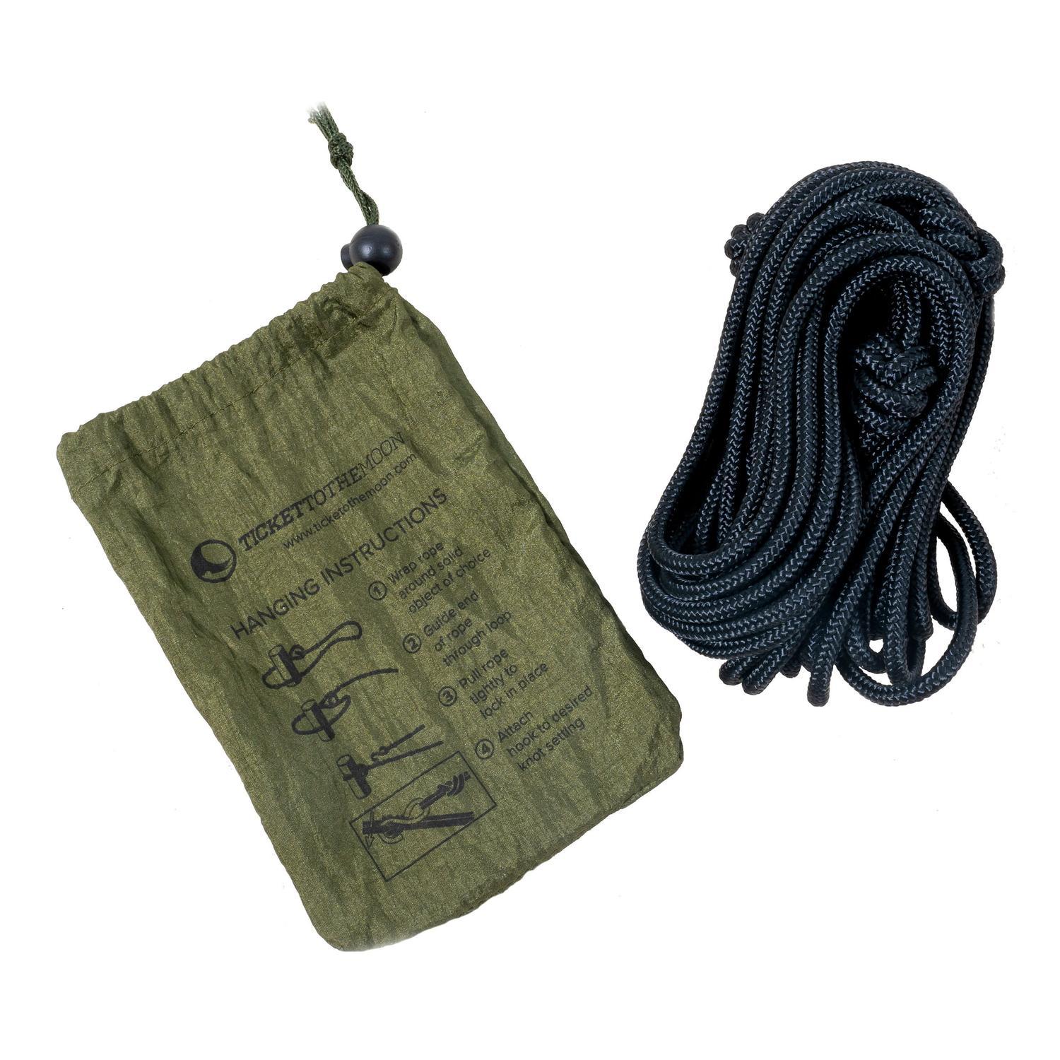 TICKET TO THE MOON NAUTICAL ROPES 2 x 240 cm, upphängningsrep hammock