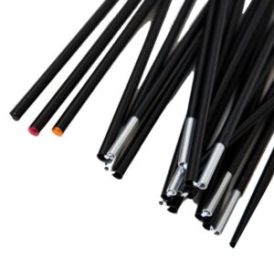 Arctic Tern Spare Pole Set Family Camp 4p Black