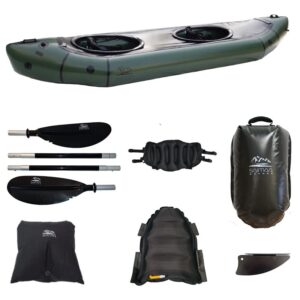 Saimaa Kayaks Packraft Adventure Twin XXL Army Green