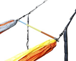 ENO FUSE Retro Tri, tandempinne för hammock, pinne för två hängmattor i bredd