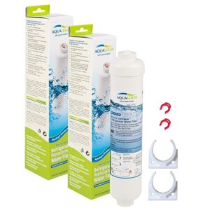 Högkvalitativ uppsättning med 2 ersättningsfilter för Samsung DA29-10105J HAFEX/EXP kylskåp / 2 x Water filter cartridge for refrigerator