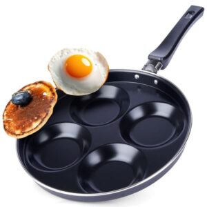 Non-stick äggpanna med 4 hål 25 cm