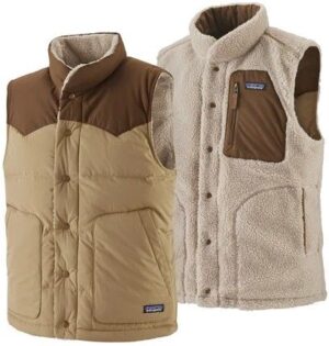 Patagonia M's Reversible Bivy Down Vest Classic Tan
