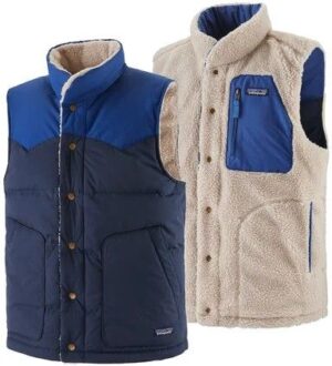 Patagonia M's Reversible Bivy Down Vest New Navy