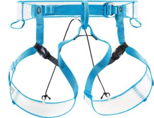 Petzl Men's Altitude Harness White/Turquoise