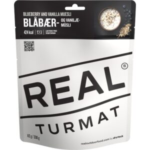 REAL Turmat Blåbär- Och Vanilj Müsli (Laktosfri)
