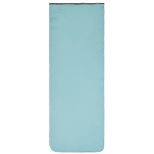 Sea to Summit Comfort Blend Sleeping Bag Liner With Pillow Sleeve Rectangular Aqua Sea Blue