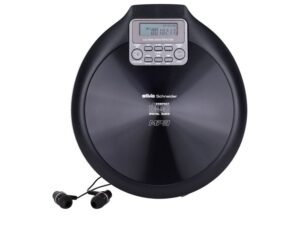 Silva Schneider MCD 50, 285 g, Svart, Bärbar CD-spelare