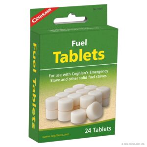 bränsletabletter, fast bränsle kök, 3-PACK COGHLANS FUEL TABLETS á 24 tabletter